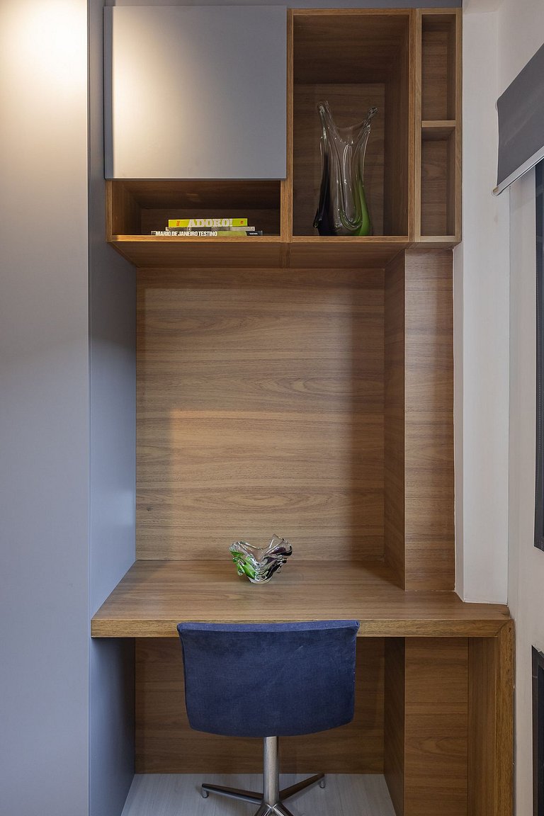 Studio moderno e confortável na Vila Olímpia