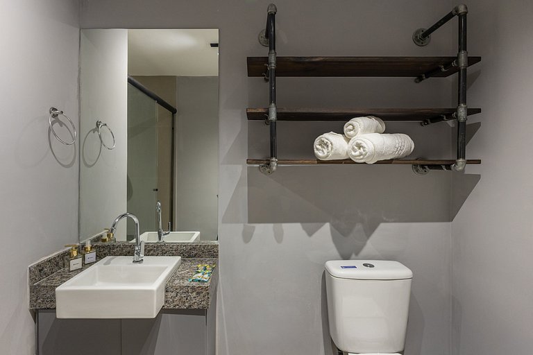 Studio moderno e confortável na Vila Olímpia