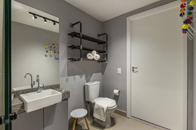 Studio moderno e confortável na Vila Olímpia