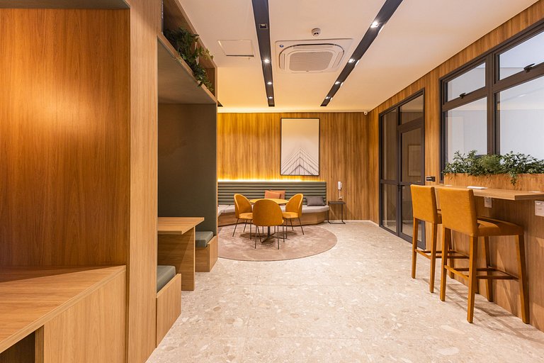 Studio moderno e confortável na Vila Olímpia