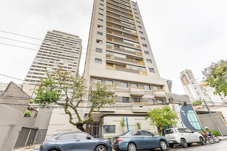 Studio moderno e confortável na Vila Olímpia