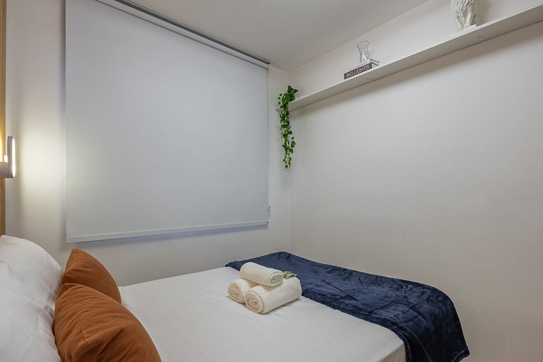 Confortável apê 1 quarto na Chácara Santo Antônio