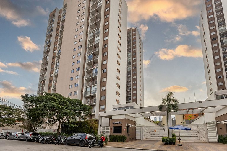 Confortável apê 1 quarto na Chácara Santo Antônio