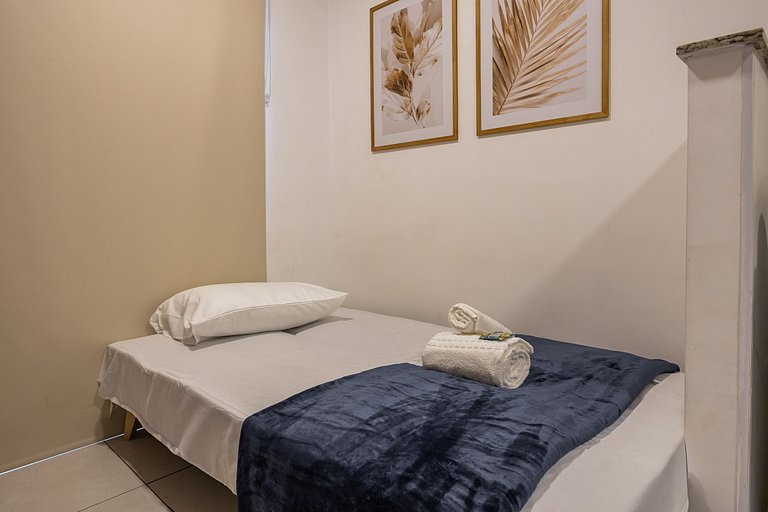 Confortável apê 1 quarto na Chácara Santo Antônio