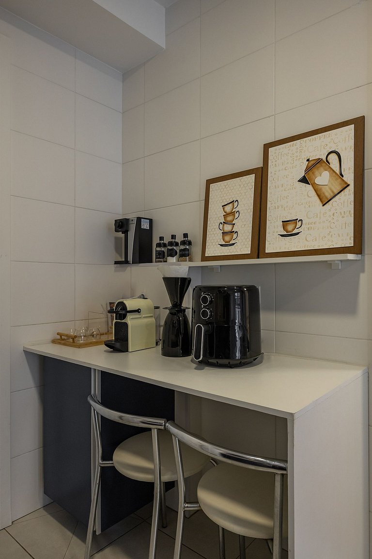 Confortável apê 1 quarto na Chácara Santo Antônio