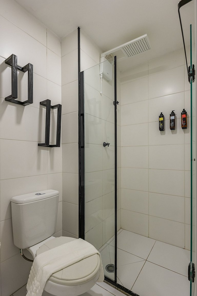 Confortável apê 1 quarto na Chácara Santo Antônio