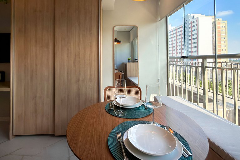 Sofisticado Studio em Pinheiros