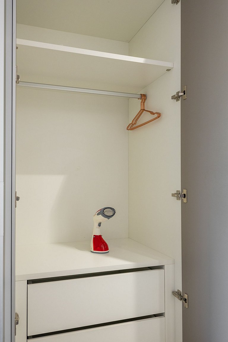 Elegante studio com varanda na Vila Clementino