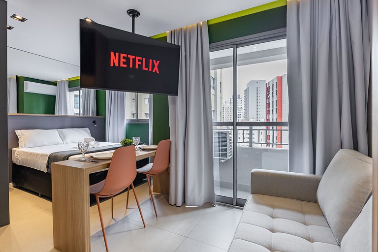 Belo Studio na Vila Nova Conceição até 3 pessoas
