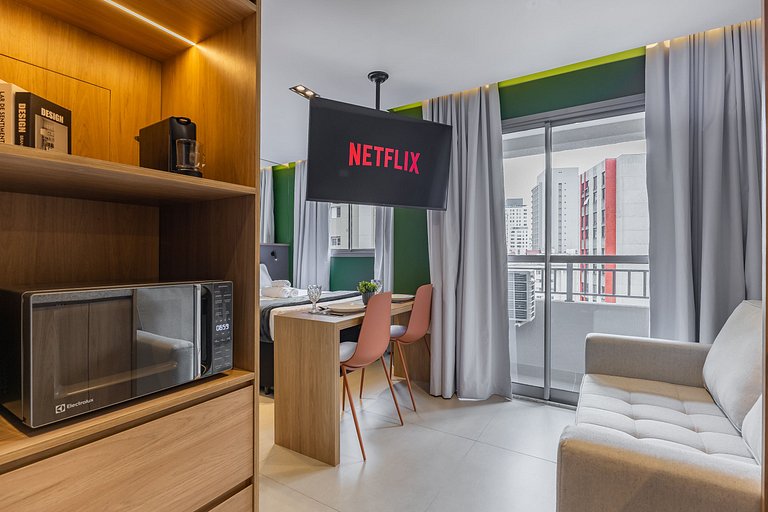 Belo Studio na Vila Nova Conceição até 3 pessoas