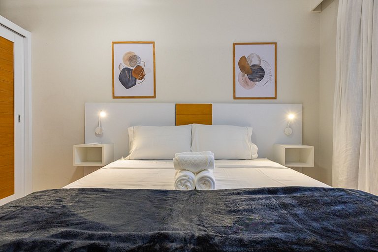 Flat Hotel Times Square Moema | Ibirapuera c/ vaga