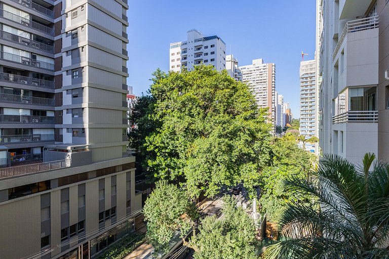 Flat Hotel Times Square Moema | Ibirapuera c/ vaga