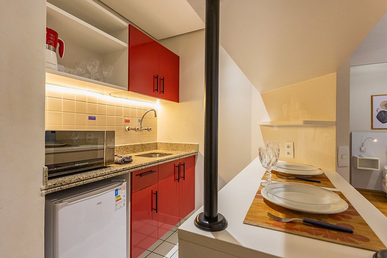 Flat Hotel Times Square Moema | Ibirapuera c/ vaga
