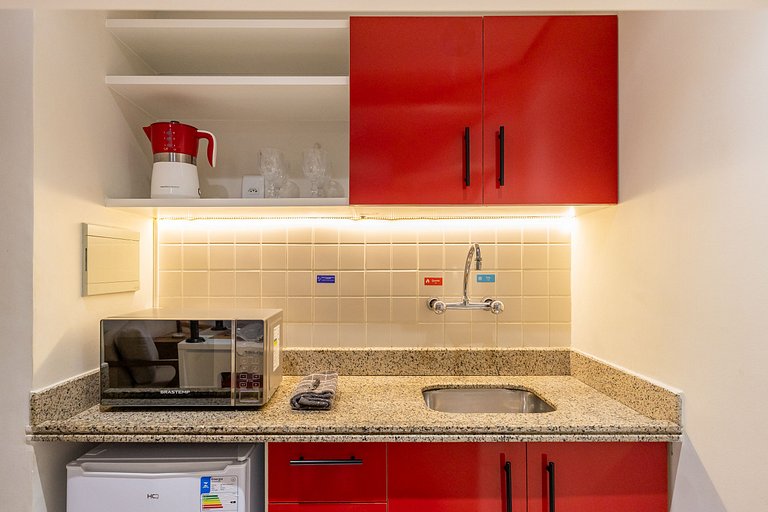 Flat Hotel Times Square Moema | Ibirapuera c/ vaga