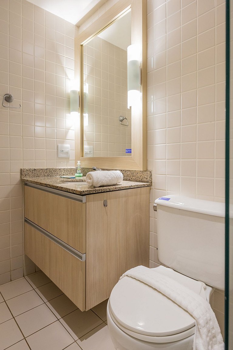 Flat Hotel Times Square Moema | Ibirapuera c/ vaga