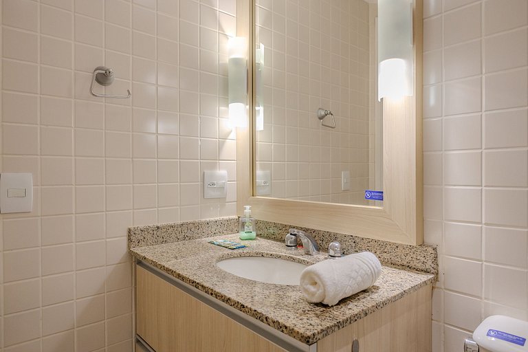 Flat Hotel Times Square Moema | Ibirapuera c/ vaga