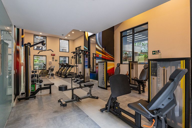 Flat Hotel Times Square Moema | Ibirapuera c/ vaga