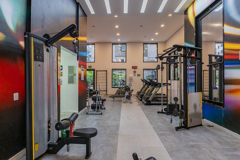 Flat Hotel Times Square Moema | Ibirapuera c/ vaga