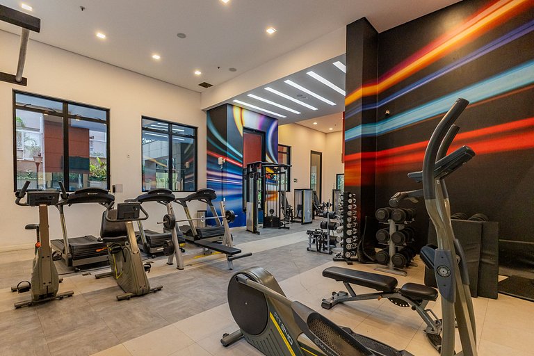 Flat Hotel Times Square Moema | Ibirapuera c/ vaga