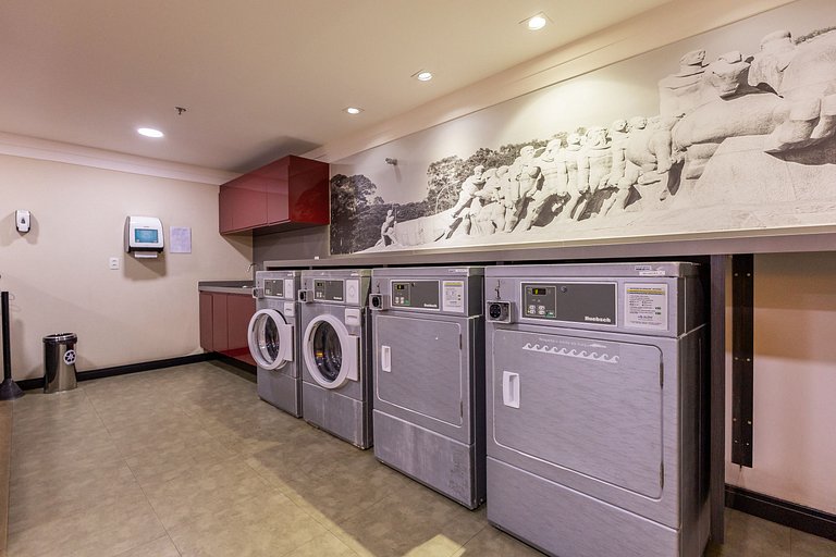 Flat Hotel Times Square Moema | Ibirapuera c/ vaga