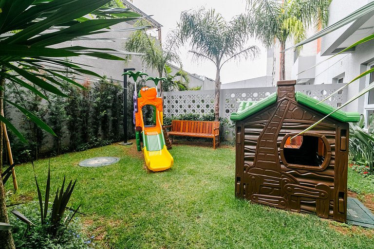 Apê Moderno com 1 quarto em Moema