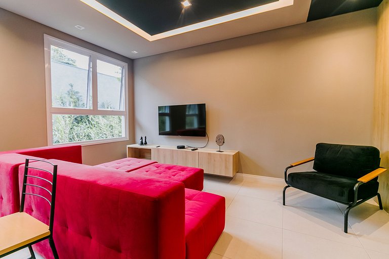 Apê Moderno com 1 quarto em Moema
