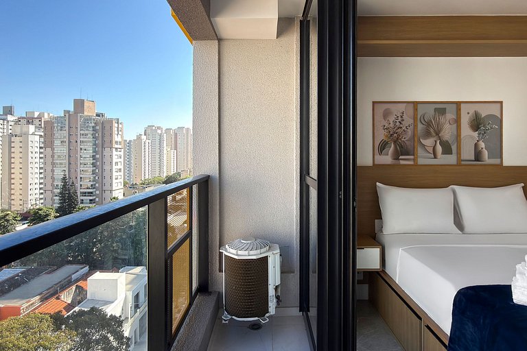 Studio moderno na Vila Mariana | 800m do metrô
