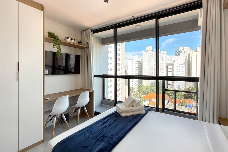 Studio moderno na Vila Mariana | 800m do metrô