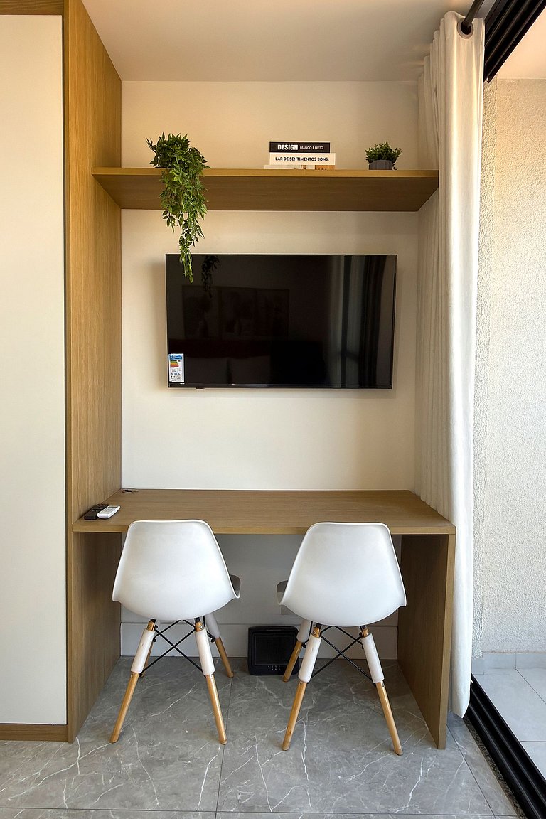 Studio moderno na Vila Mariana | 800m do metrô