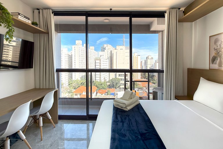 Studio moderno na Vila Mariana | 800m do metrô