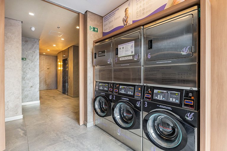Moderno Studio no Brooklin | Piscina aquecida