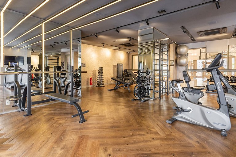 Moderno Studio no Brooklin | Piscina aquecida