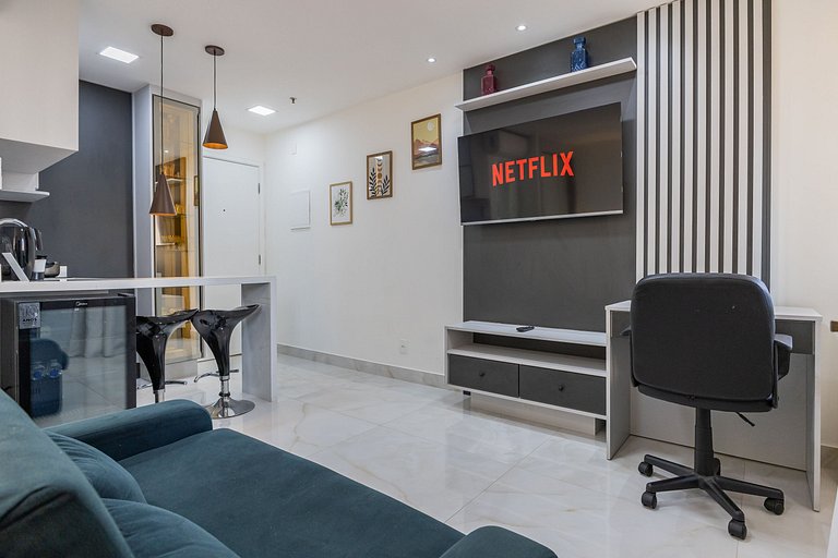 Sofisticado Flat VL Olímpia Hotel - Delfhy