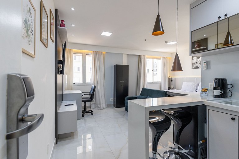 Sofisticado Flat VL Olímpia Hotel - Delfhy