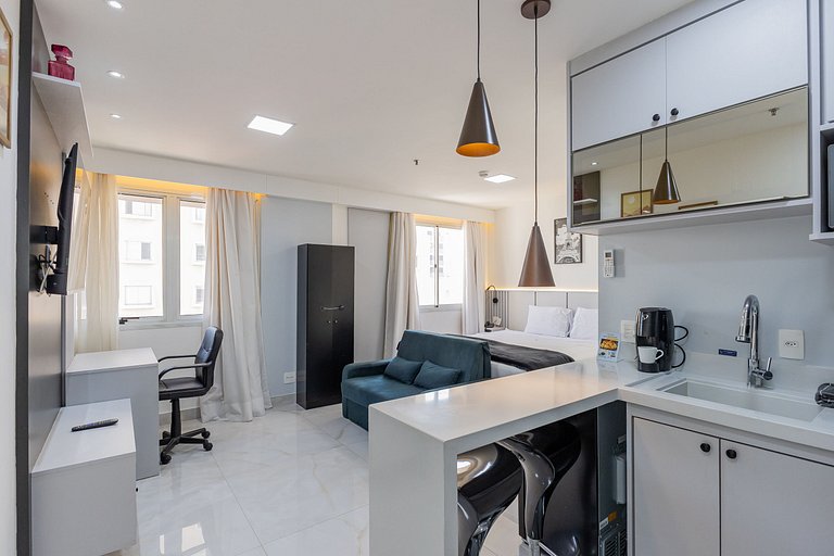 Sofisticado Flat VL Olímpia Hotel - Delfhy