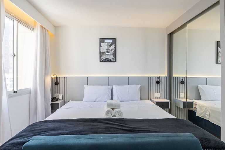 Sofisticado Flat VL Olímpia Hotel - Delfhy