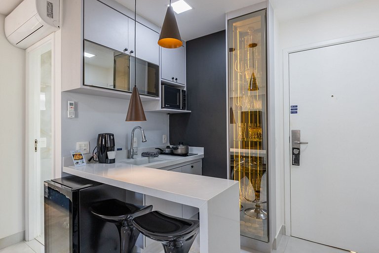 Sofisticado Flat VL Olímpia Hotel - Delfhy