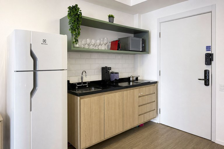 Studio incrível na melhor região de Moema
