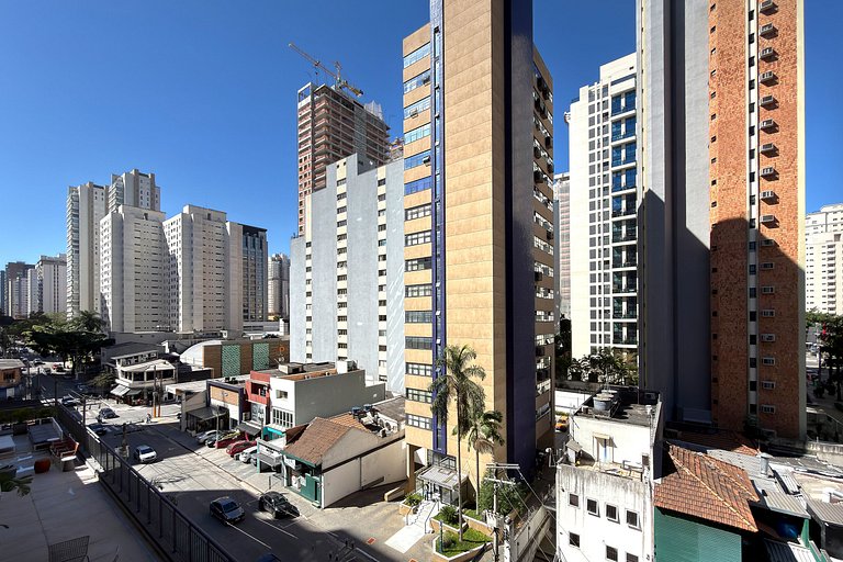 Studio incrível na melhor região de Moema