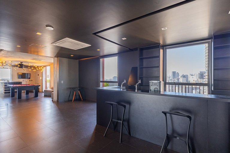 Fabuloso Studio em Perdizes | 300m Allianz Parque