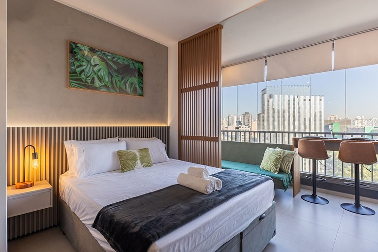 Fabuloso Studio em Perdizes | 300m Allianz Parque