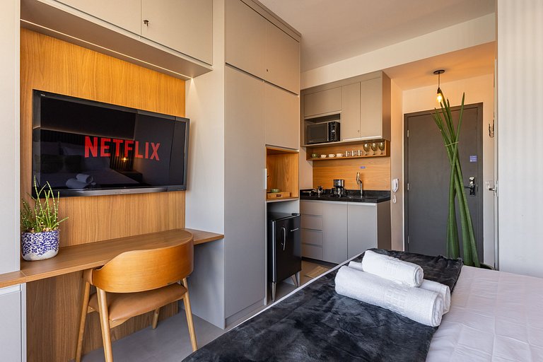 Fabuloso Studio em Perdizes | 300m Allianz Parque